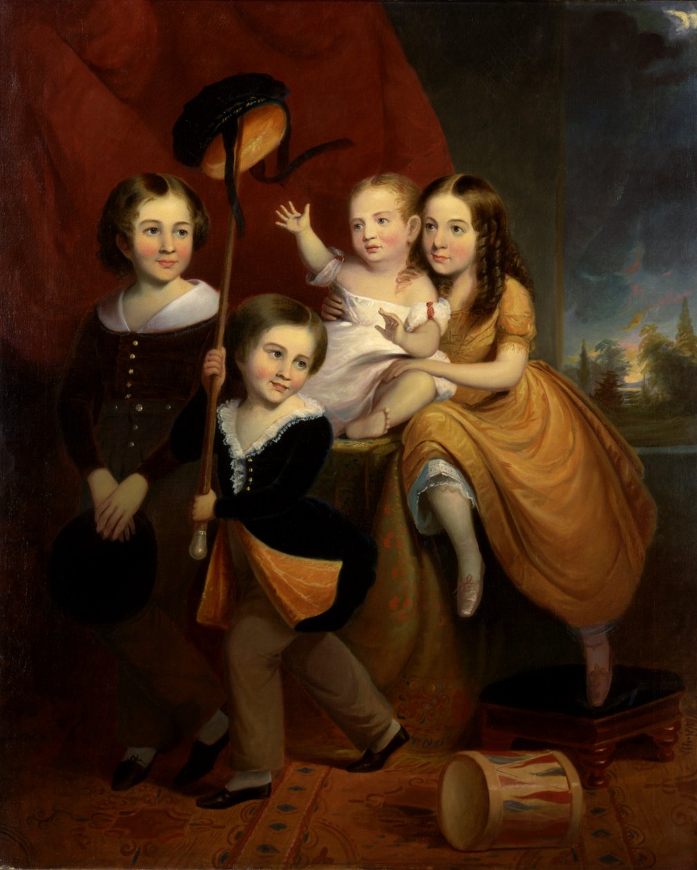 Stephens-barna, ca. 1845. av Unbekannt