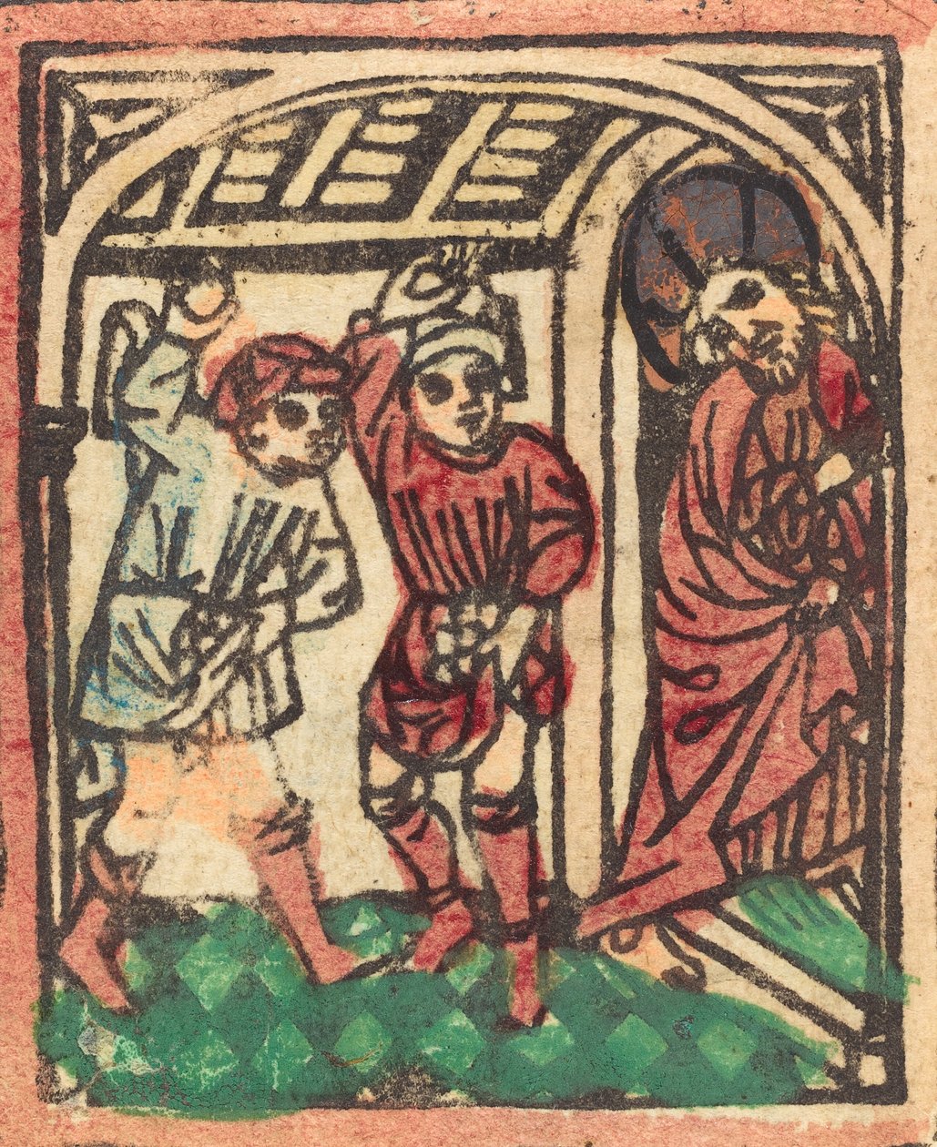Kristi steining, ca. 14401450. av Unbekannt