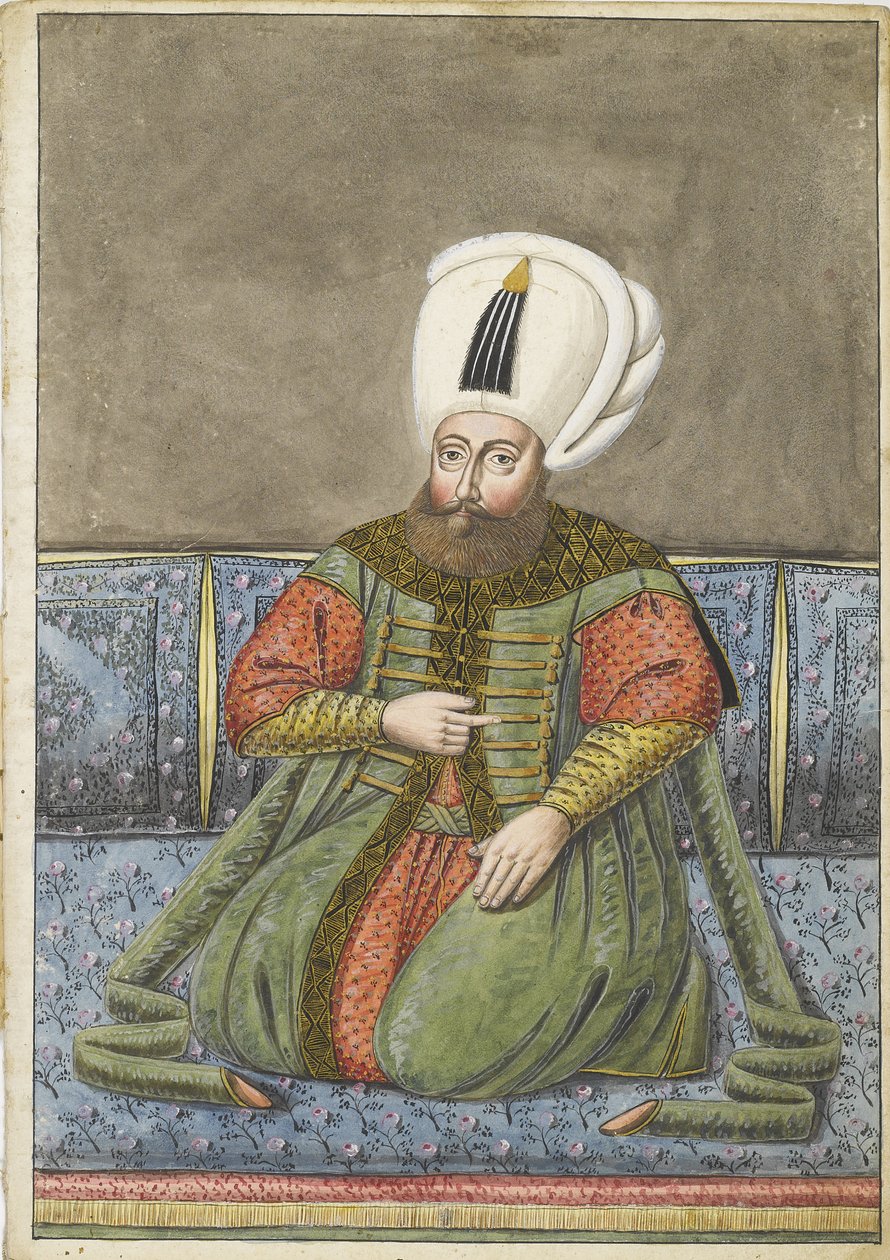 Sultanen Osman I, tidlig på 1800-tallet av Unbekannt