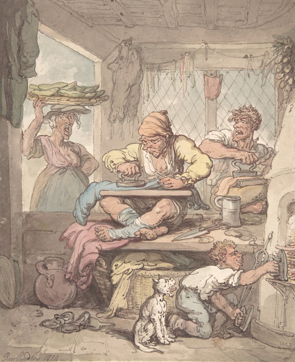 Skredderen, 1814. av Unbekannt