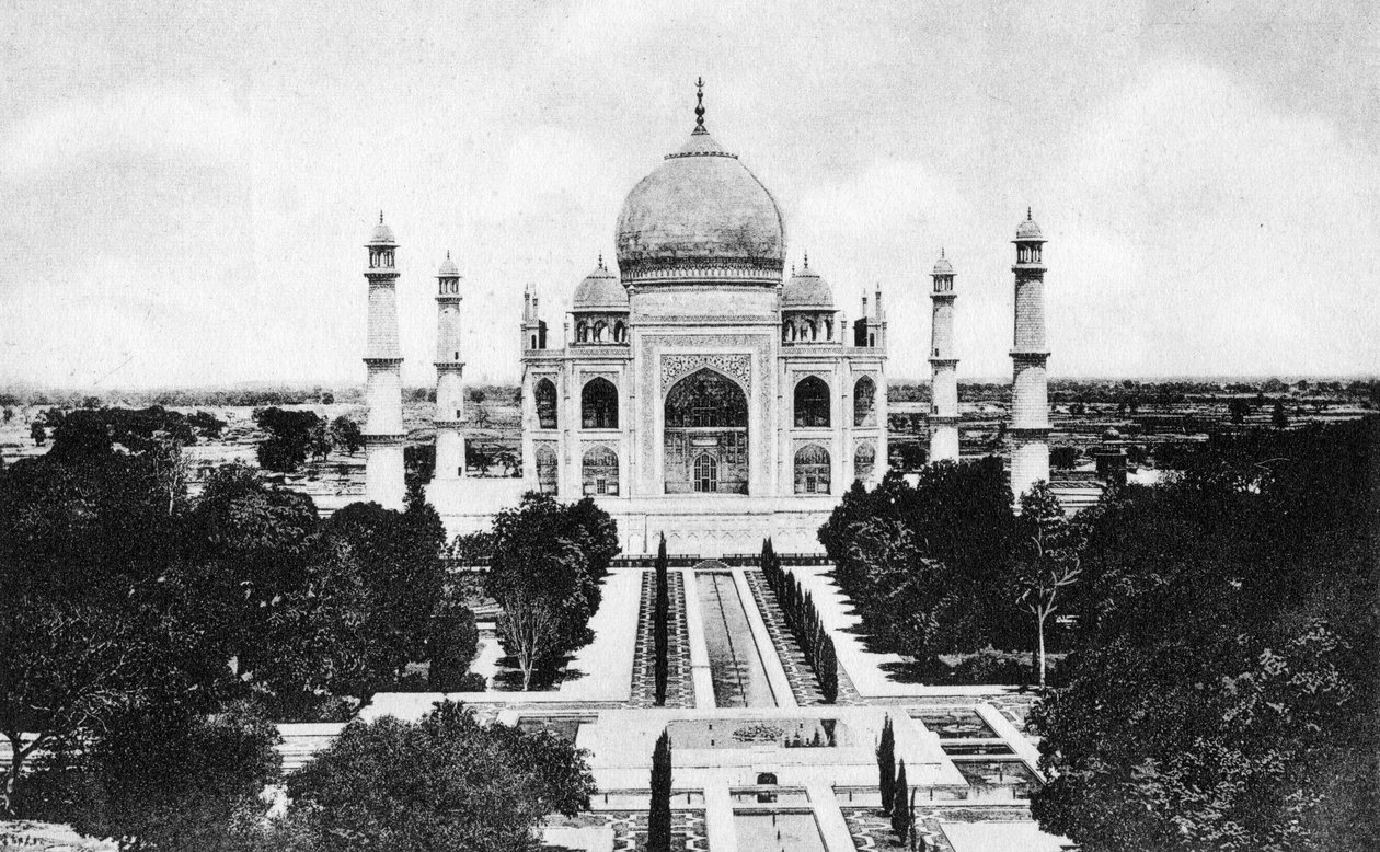 Taj Mahal, Agra, 1900-tallet av Unbekannt