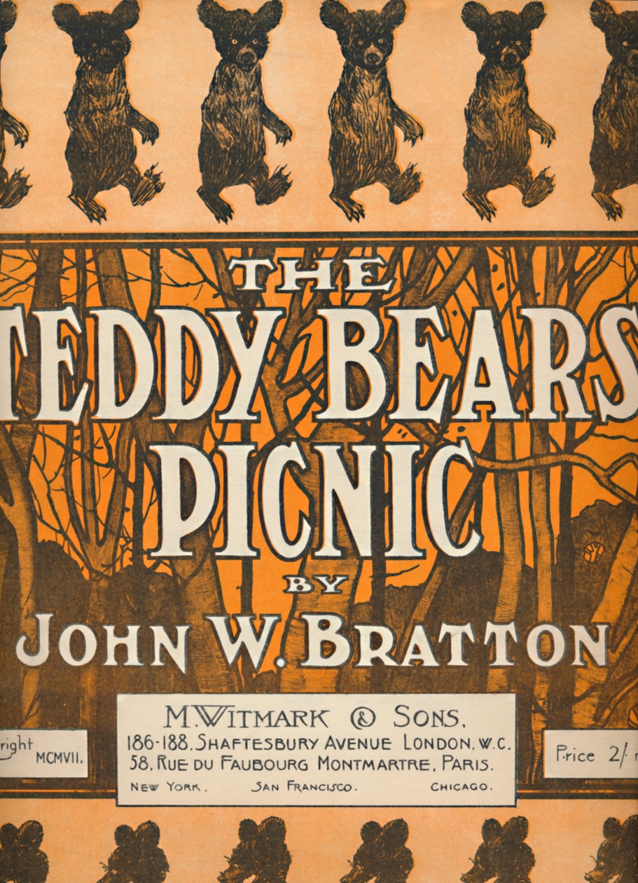 The Teddy Bears Picnic, 1907. av Unbekannt
