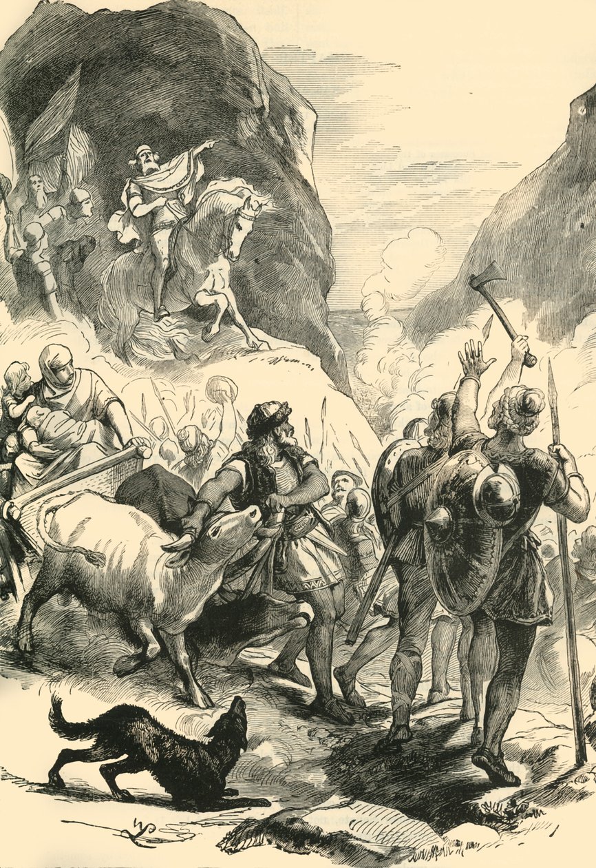 Teutonerne i mars 1890. av Unbekannt