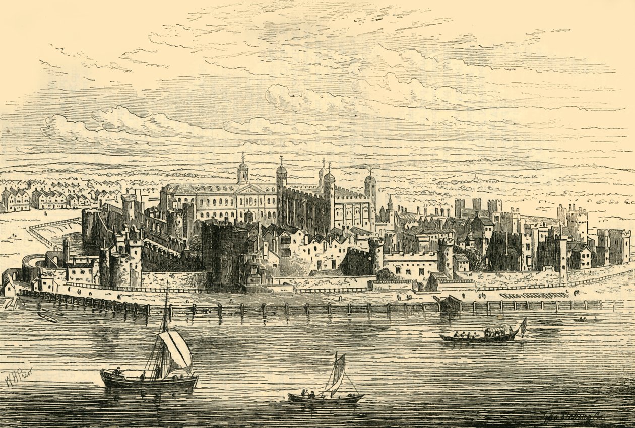 Tower of London, c1872. av Unbekannt