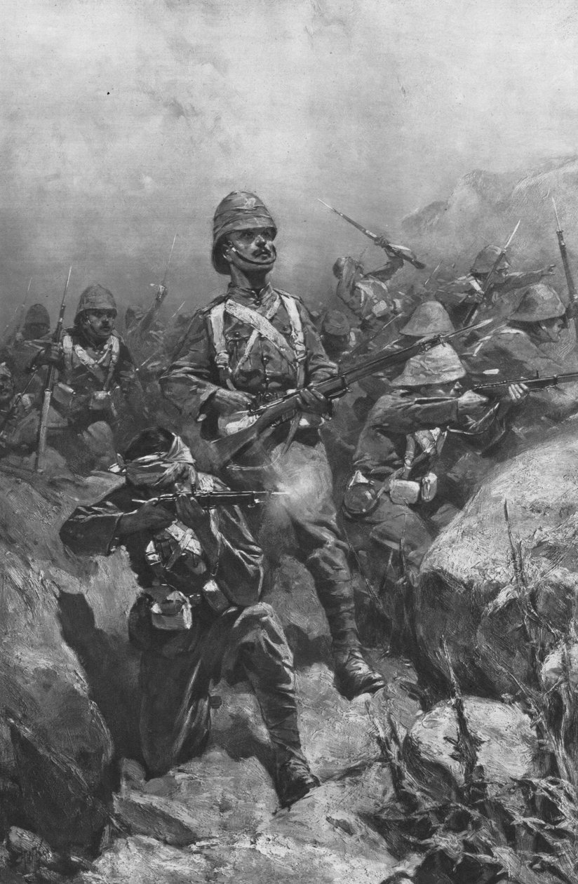 Transvaal-krigen, 1899-1901: A Sharp Engagement, 1901. av Unbekannt