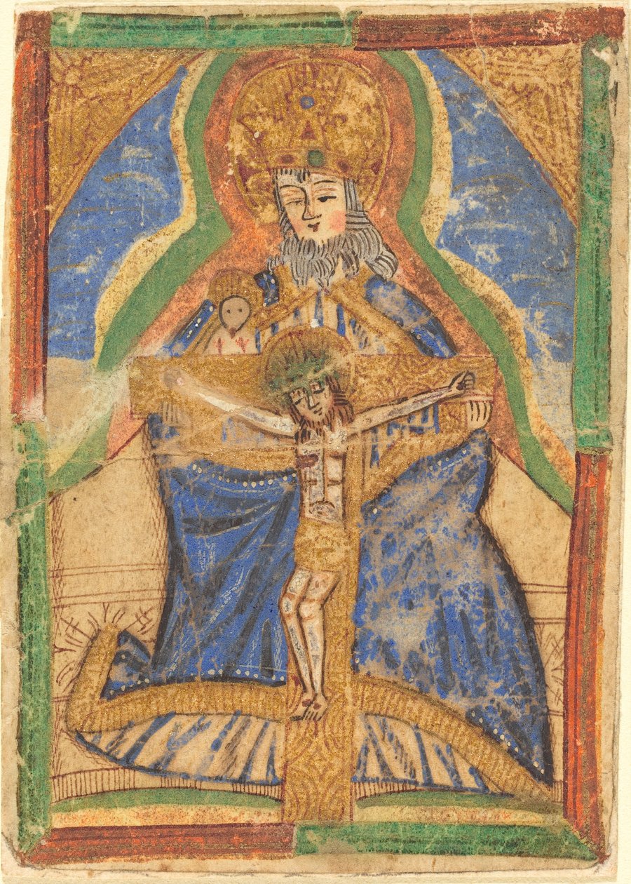 Treenigheten, ca. 1500. av Unbekannt