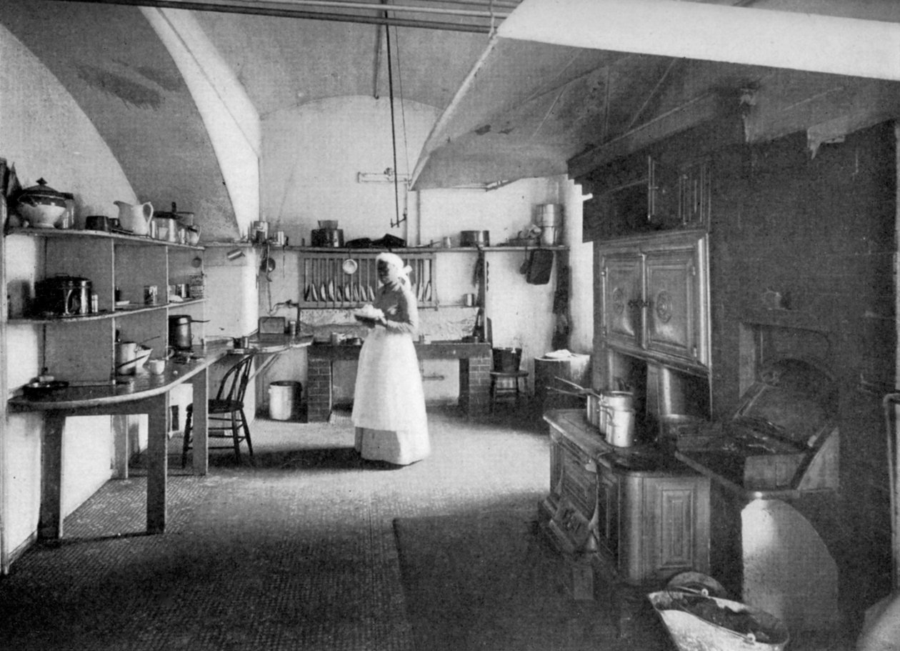 Det hvite hus kjøkken, Washington DC, USA, 1908 av Unbekannt