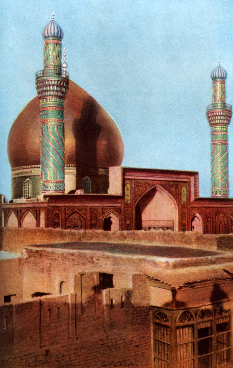 Al-Askari-moskeen, Samarra, Irak, ca 1930-tallet av Unbekannt