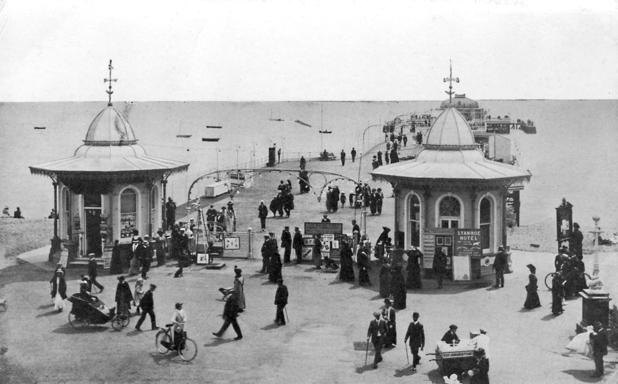 Kaien, Worthing, West Sussex, c1900-c1920s av Unbekannt