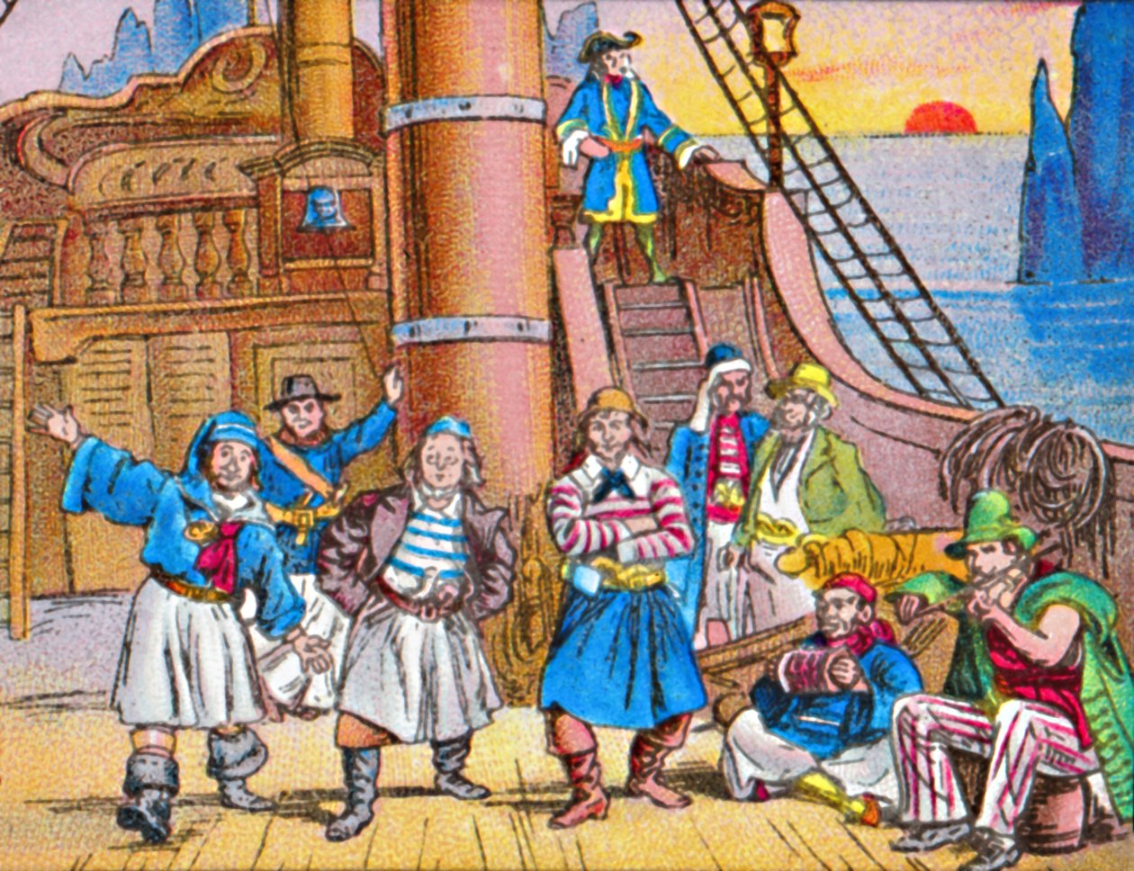 Piratene hjemme, c1905. av Unbekannt