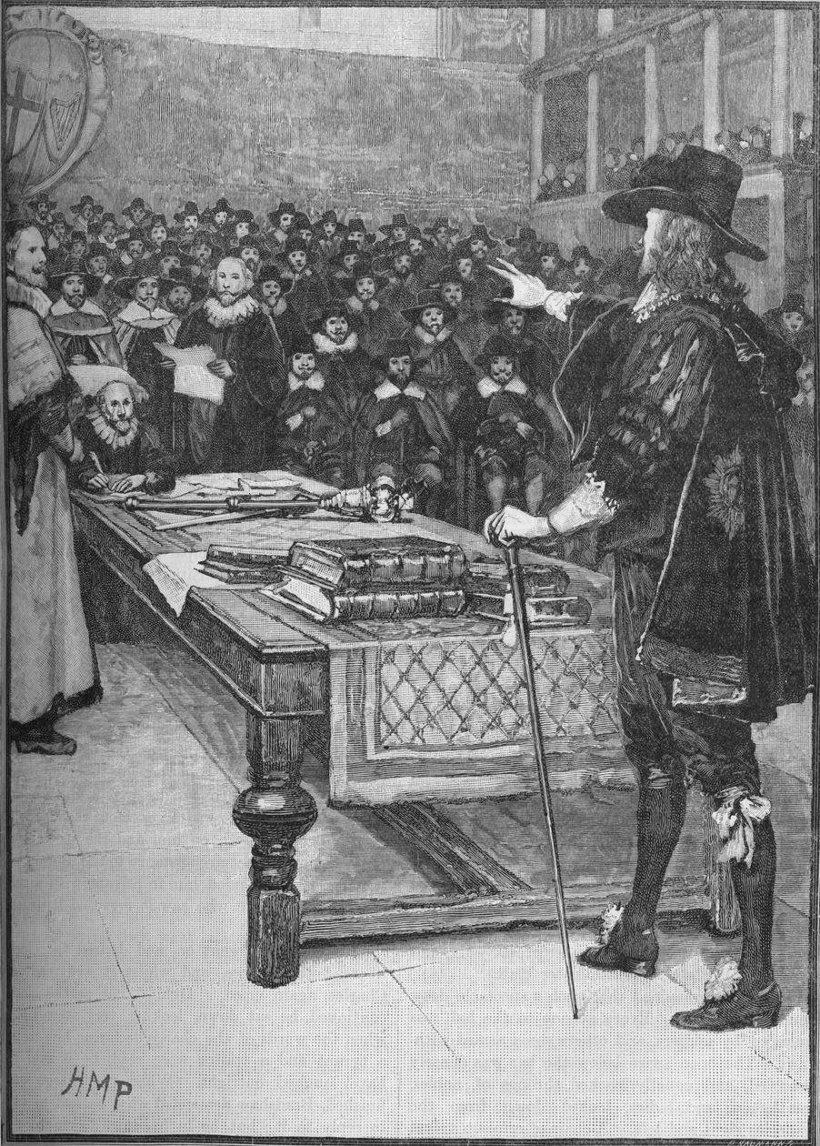 Rettssaken mot kong Charles I, 1649 1905. av Unbekannt