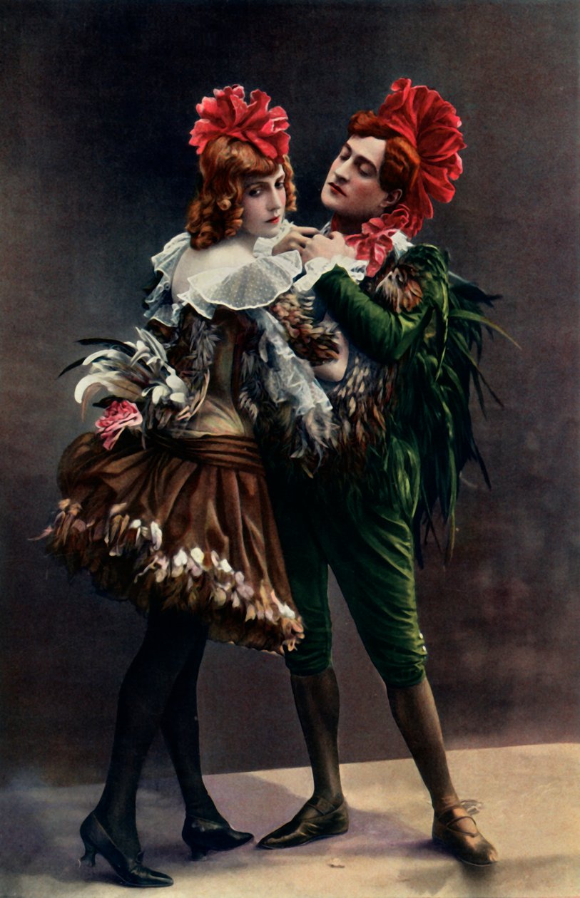 Varietyteater. - Paris Aux Varietes, 1904. av Unbekannt