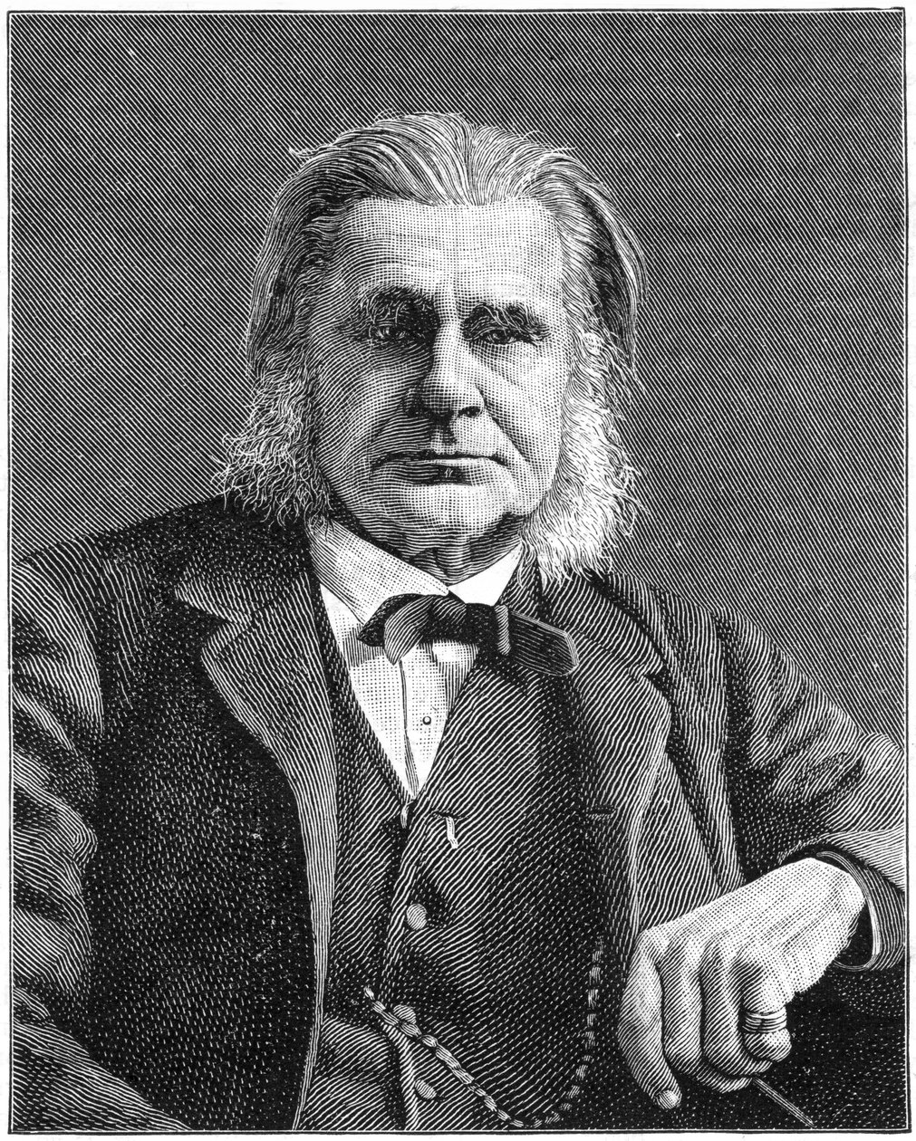 Thomas Henry Huxley , britisk biolog, 1897 av Unbekannt
