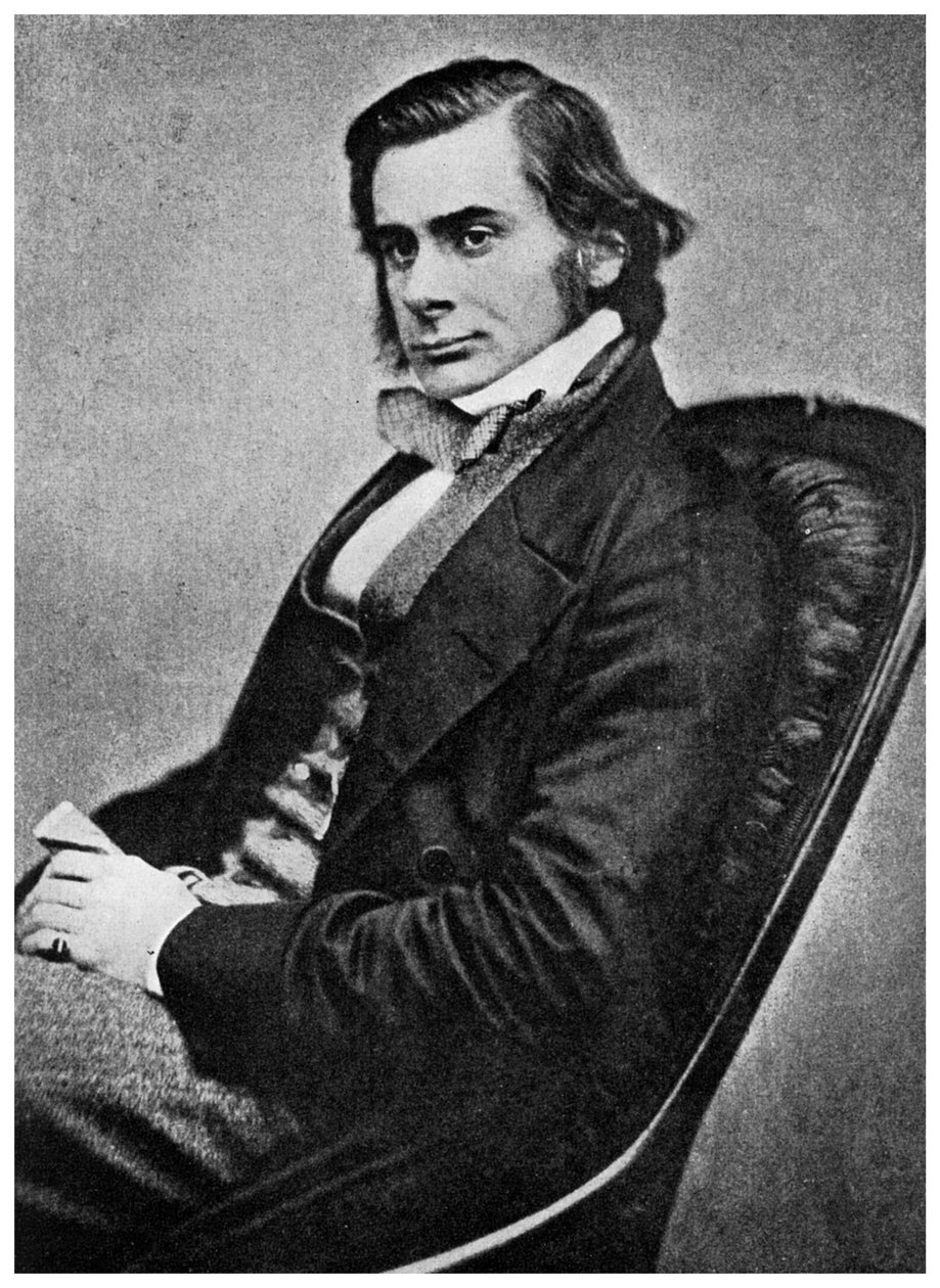 Thomas Henry Huxley , britisk biolog, 1800-tallet 1956 av Unbekannt