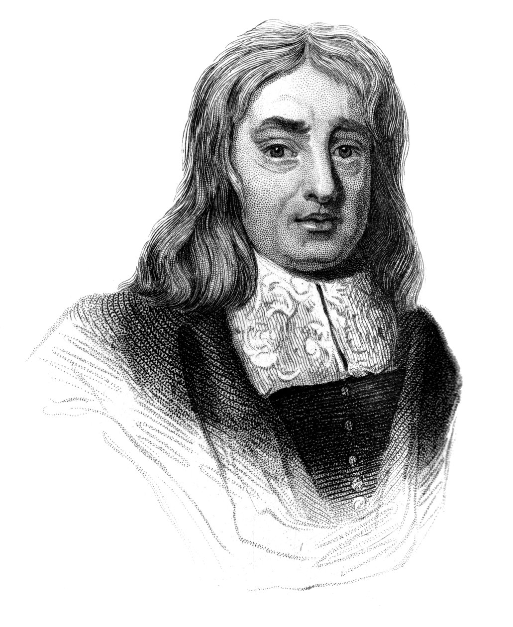 Thomas Sydenham , engelsk lege fra 1600-tallet, ca 1850 av Unbekannt