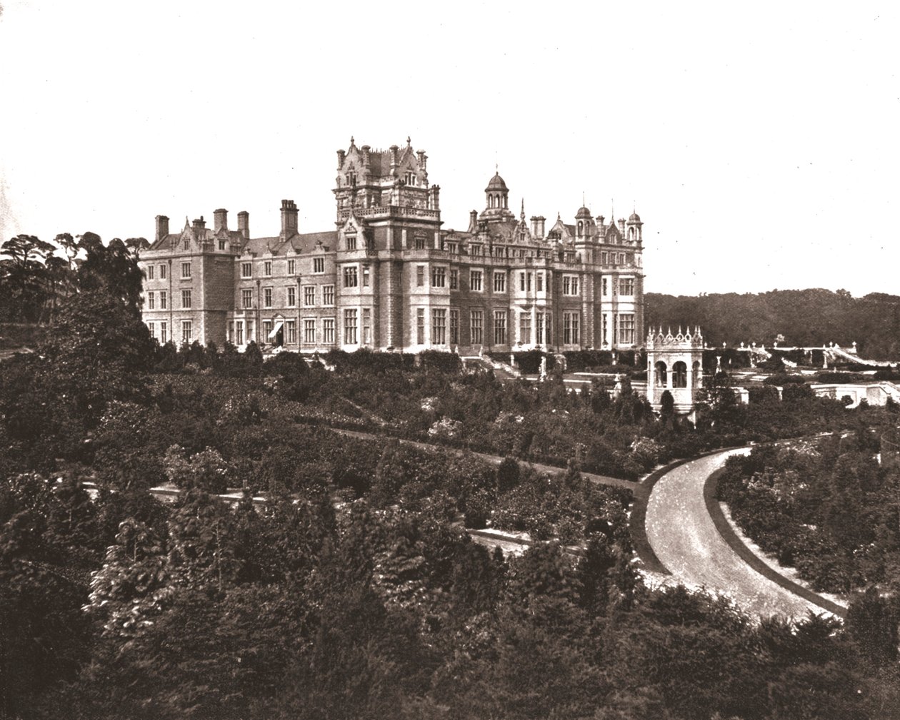 Thoresby Hall, Nottinghamshire, 1894. av Unbekannt