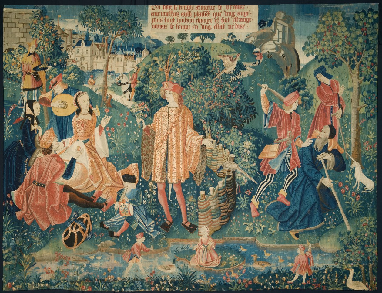 Tid fra Chateau de Chaumont Set, 1512-1515. av Unbekannt