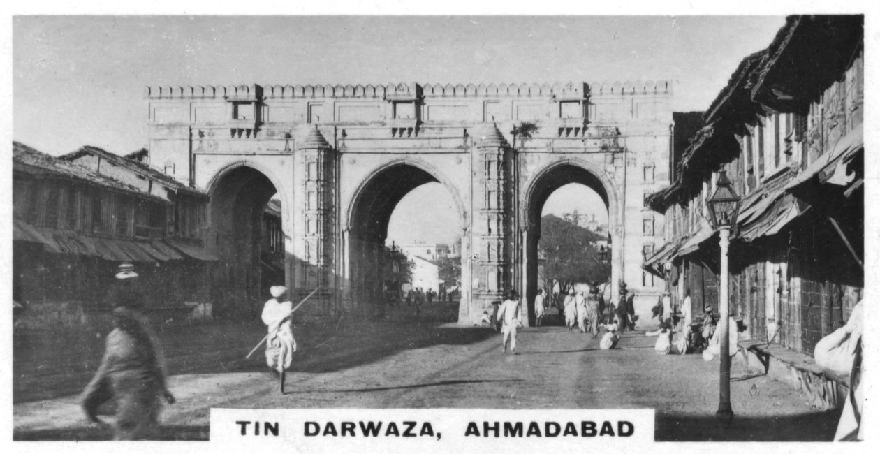Tin Darwaza, Ahmadabad, Gujarat, India, c1925 av Unbekannt