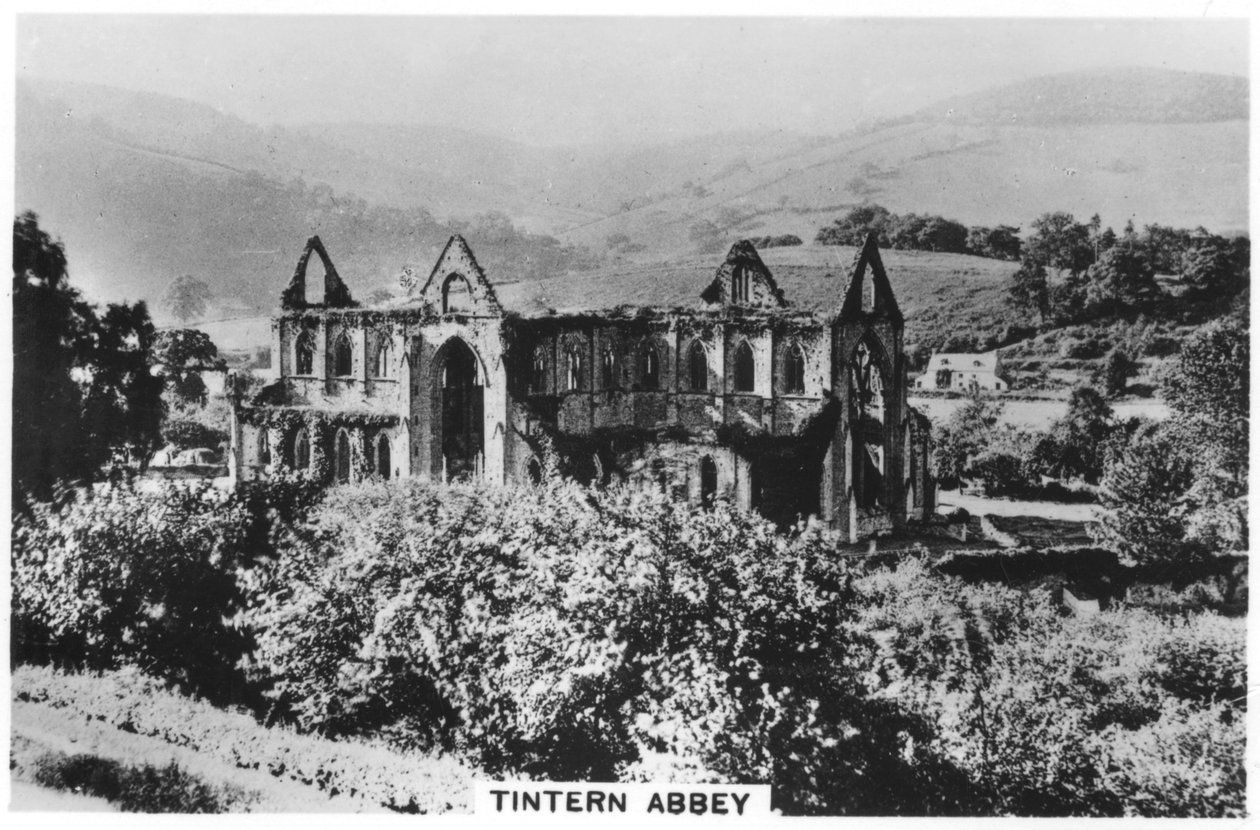 Tintern Abbey, Monmouthshire, Wales, 1937 av Unbekannt