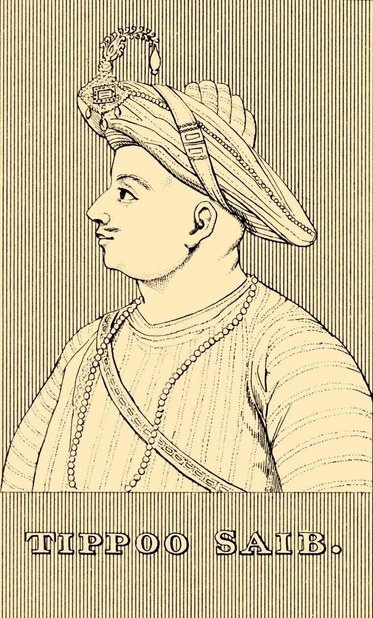 Tippoo See, 1750-1799, 1830. av Unbekannt