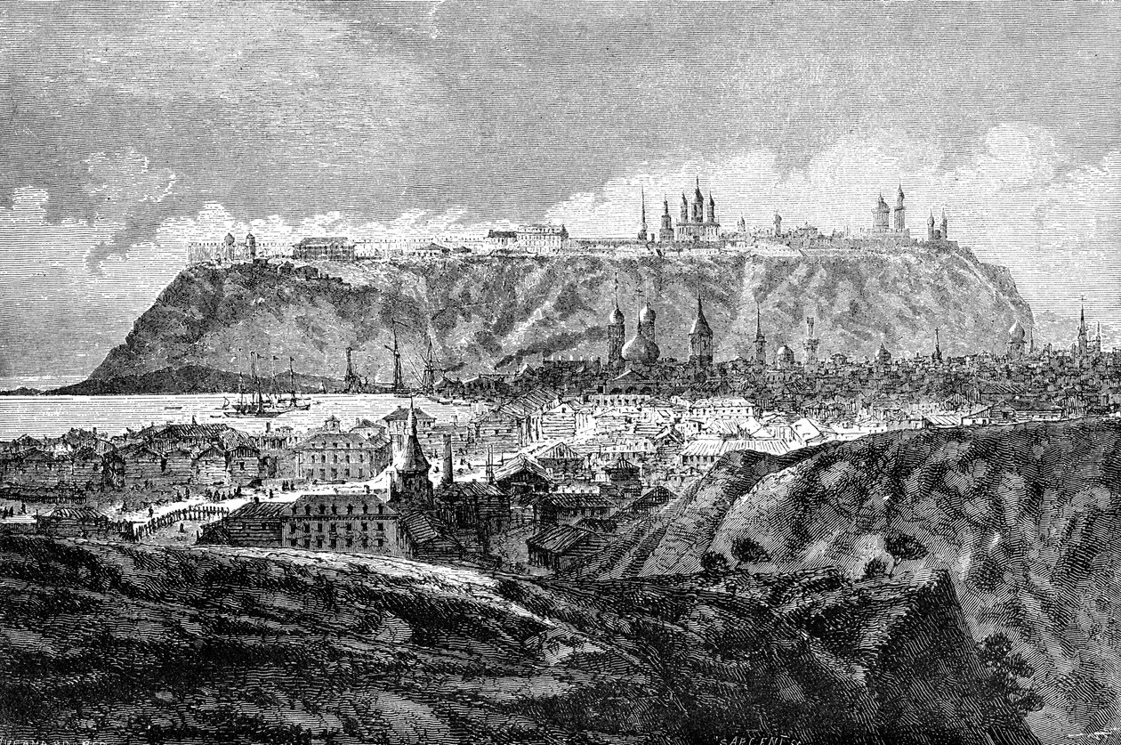 Tobolsk, Sibir, Russland, 1895 av Unbekannt