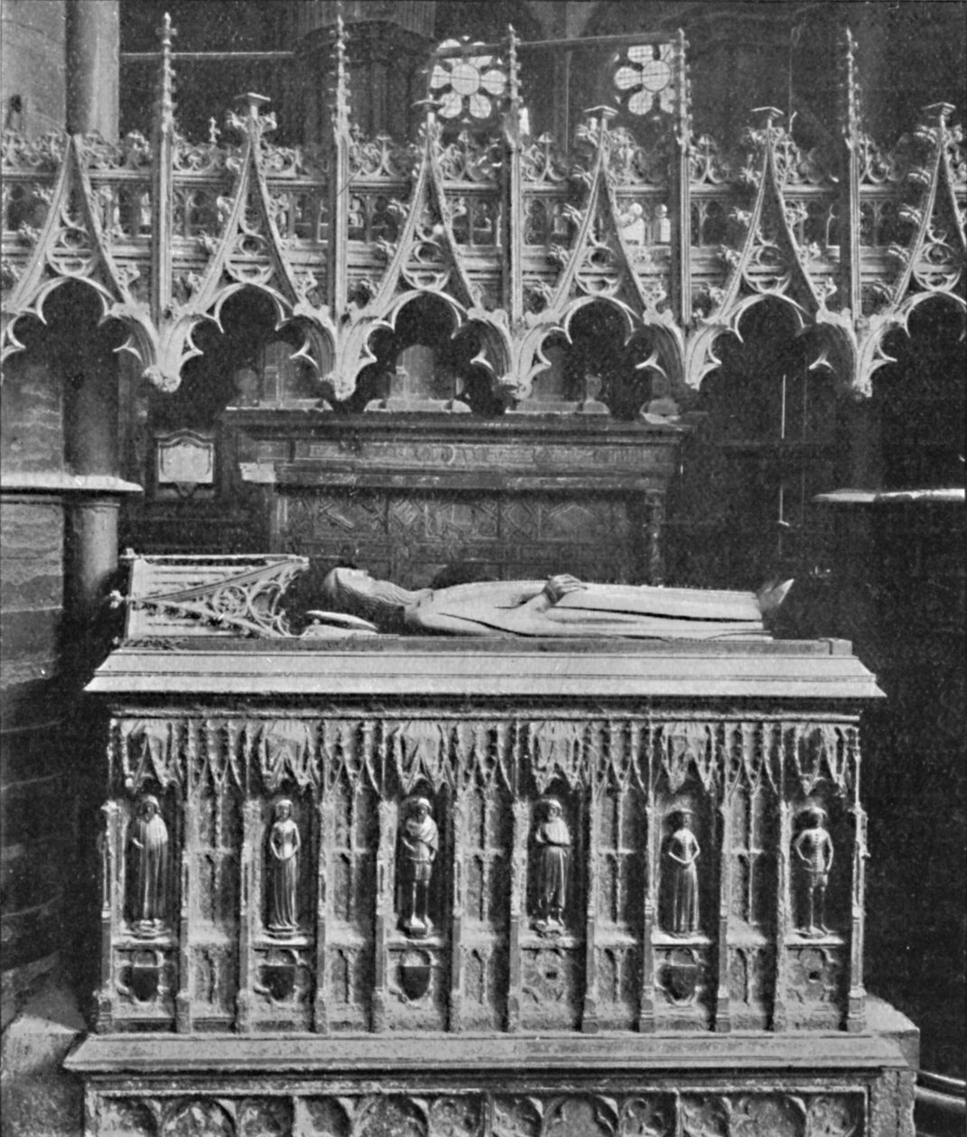 Graven til Edward III., Westminster Abbey, 1903 av Unbekannt