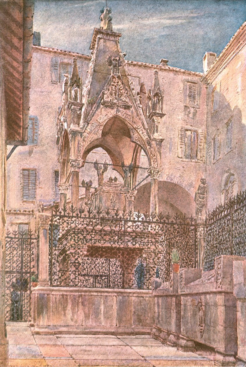 Graven til Mastino II i Verona, 1854, c1900. av Unbekannt