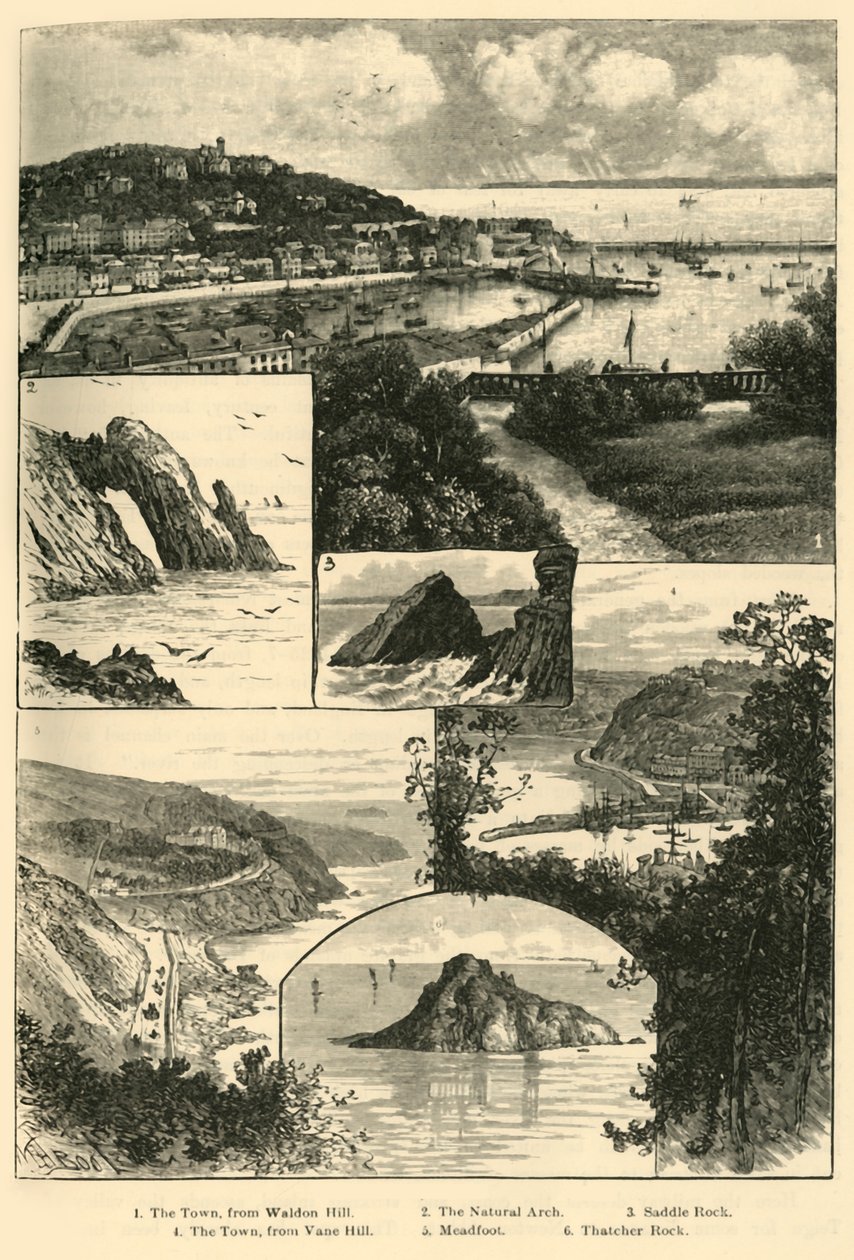 Torquay, 1898. av Unbekannt