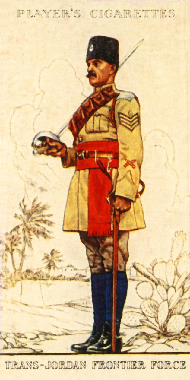 Trans-Jordan Frontier Force, 1936. av Unbekannt