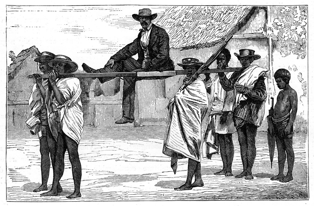 Reiser på Madagaskar, c1890 av Unbekannt