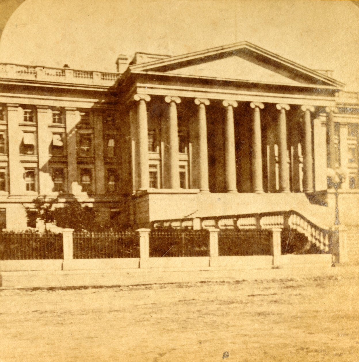 Treasury Department, Washington, D.C., ca 1880-tallet. av Unbekannt