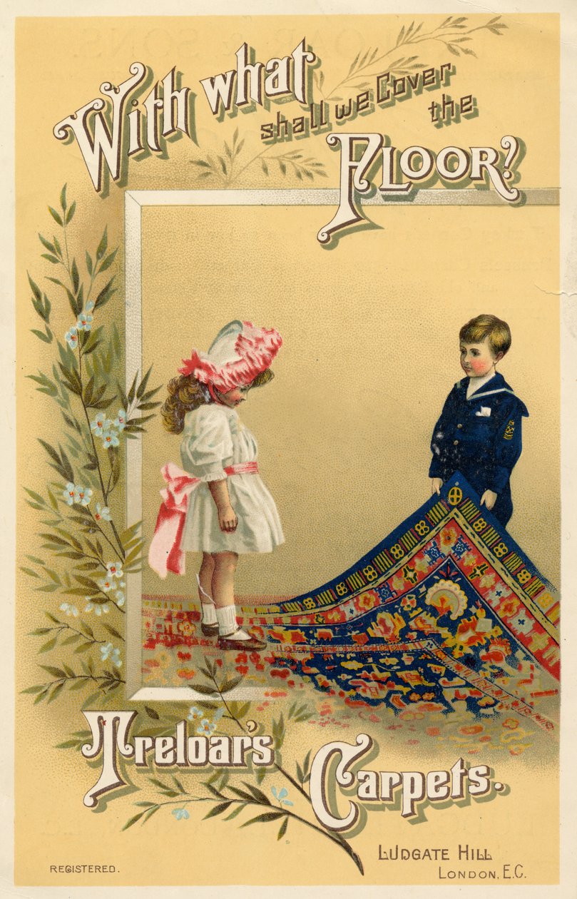 Treloars tepper, 1910 av Unbekannt