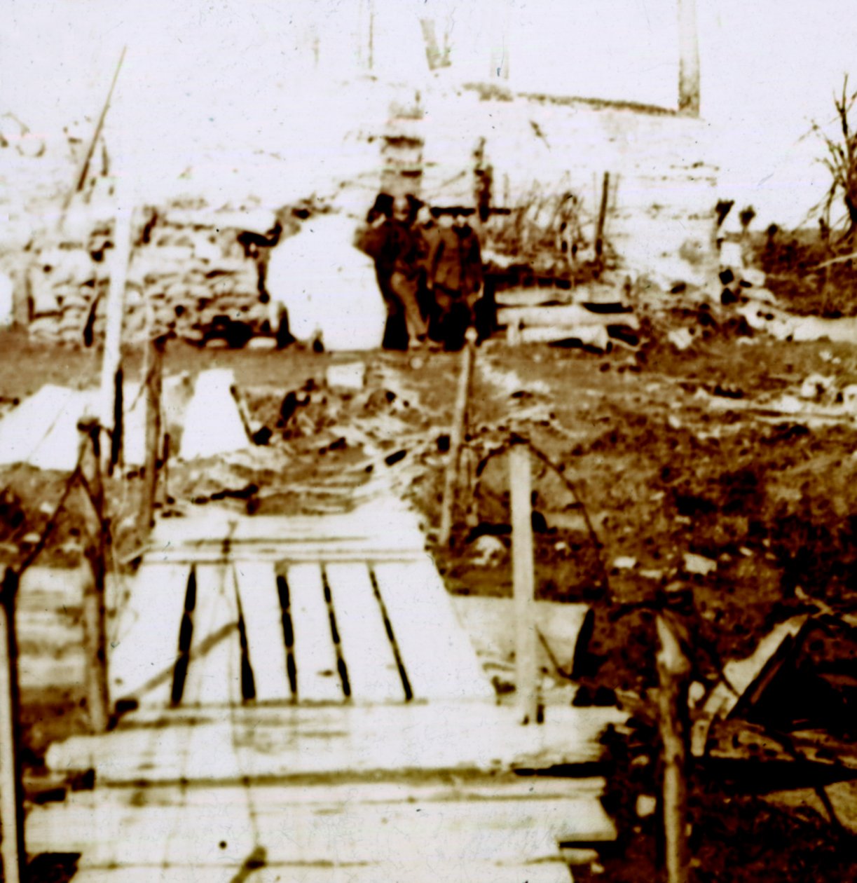 skyttergraver, c1914-c1918 av Unbekannt