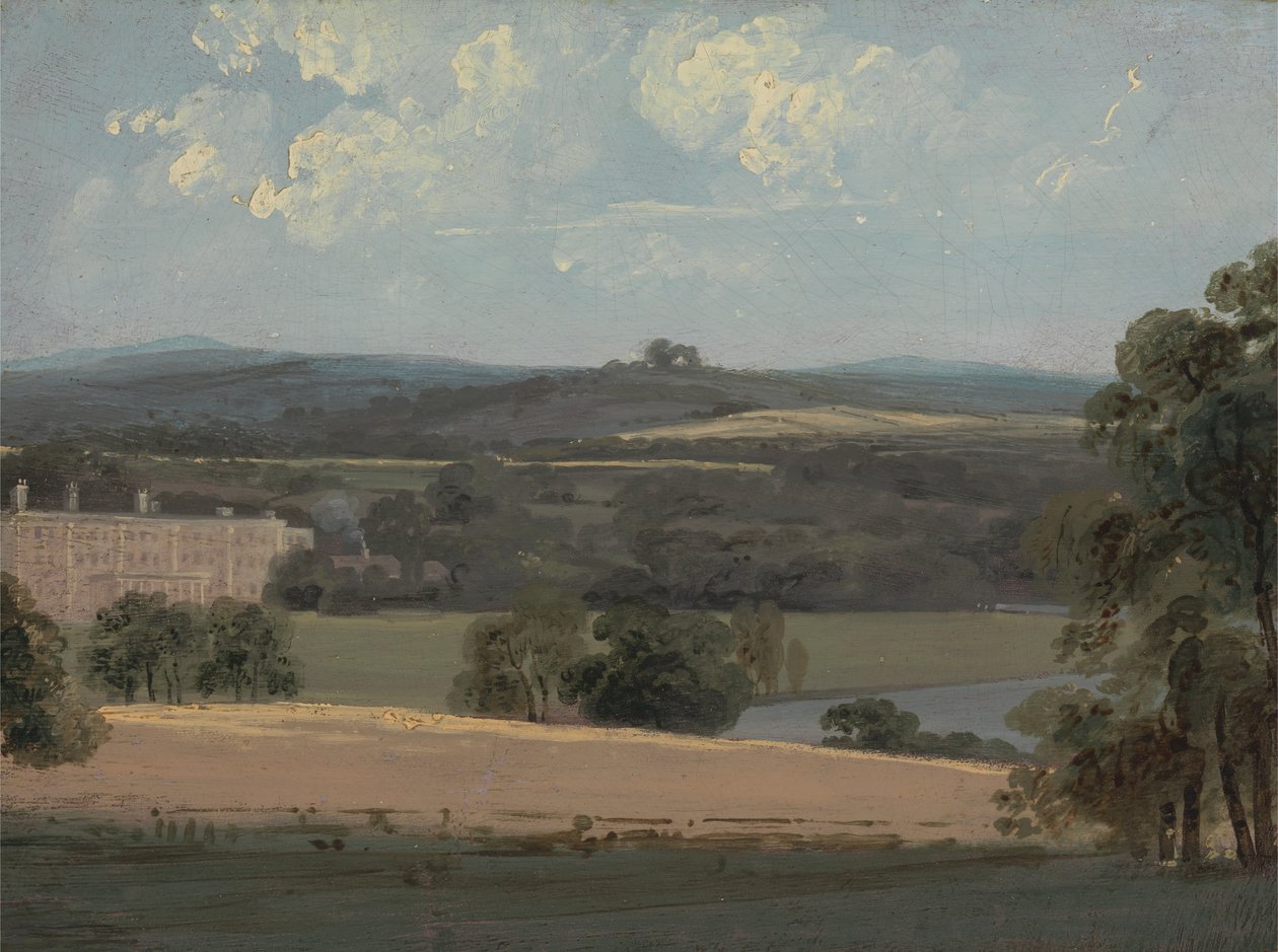 Trentham Park, ca. 1801. av Unbekannt