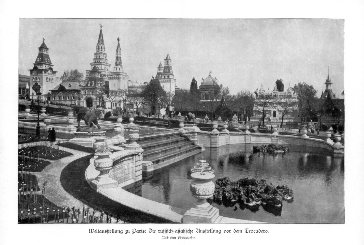 Trocadero, Paris verdensutstilling, 1889, 1900 av Unbekannt