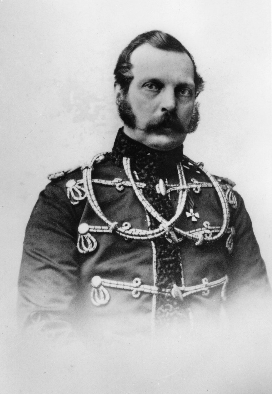 Tsar Alexander II av Russland, c1861-c1865 av Unbekannt