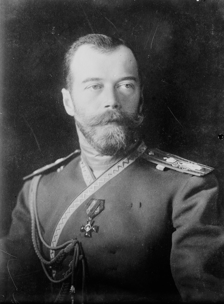 Tsar Nicholas II av Russland, 1909. av Unbekannt