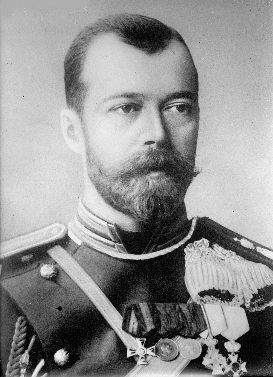 Tsar Nicholas II av Russland, 1914. av Unbekannt
