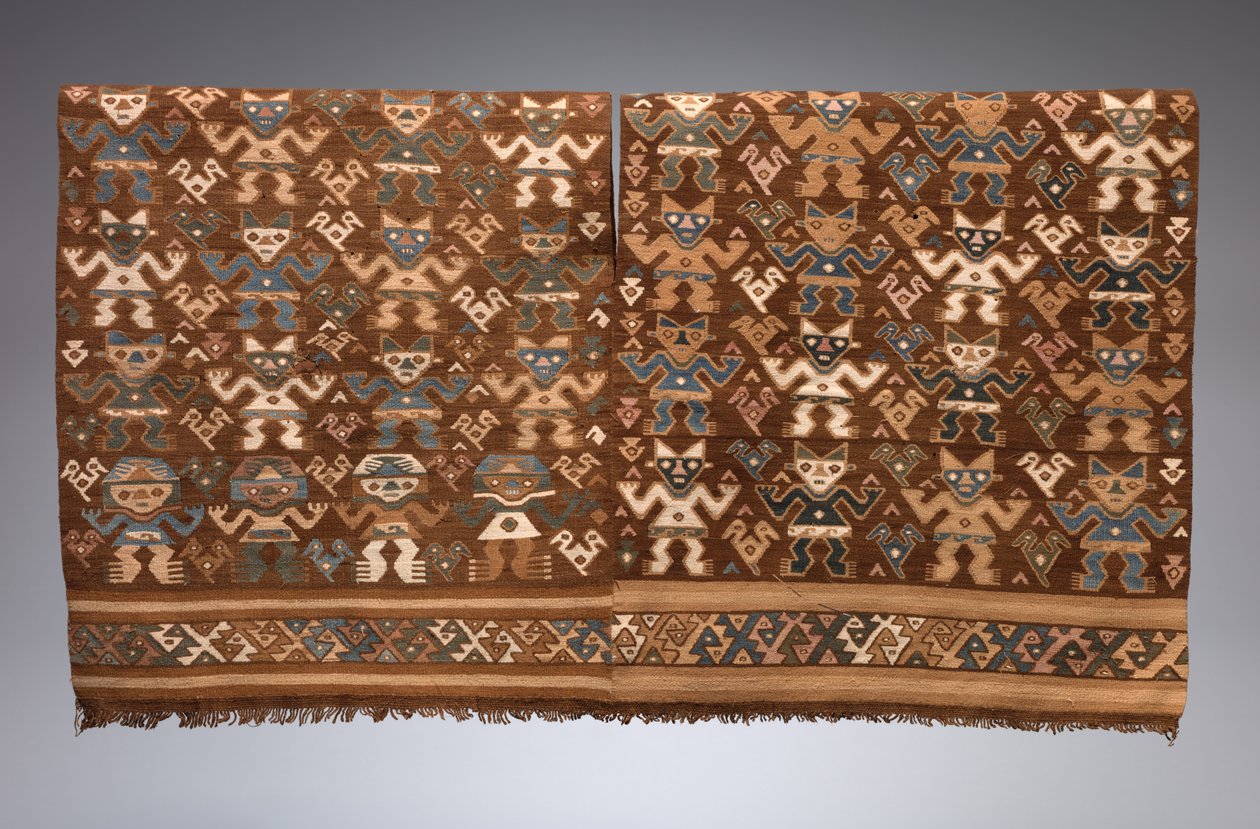Tunika med frontfigurer, 1400-1532. av Unbekannt
