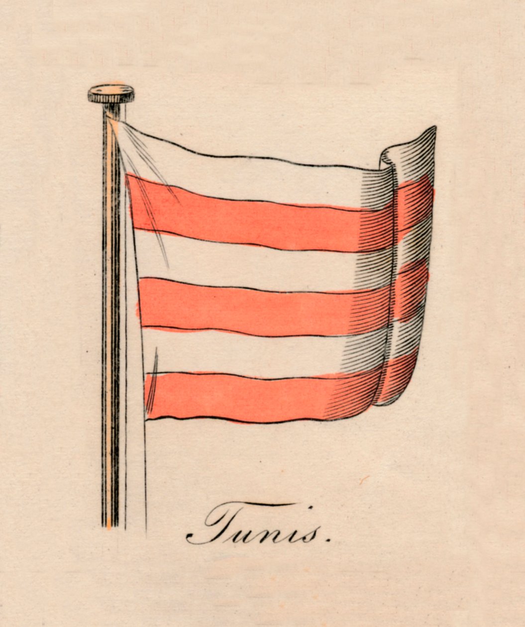Tunis, 1838 av Unbekannt