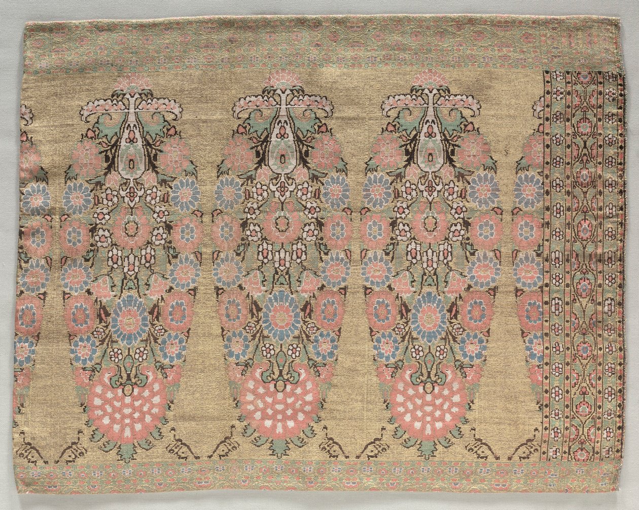 To stykker fra et skjerf, 1700-tallet. av Unbekannt