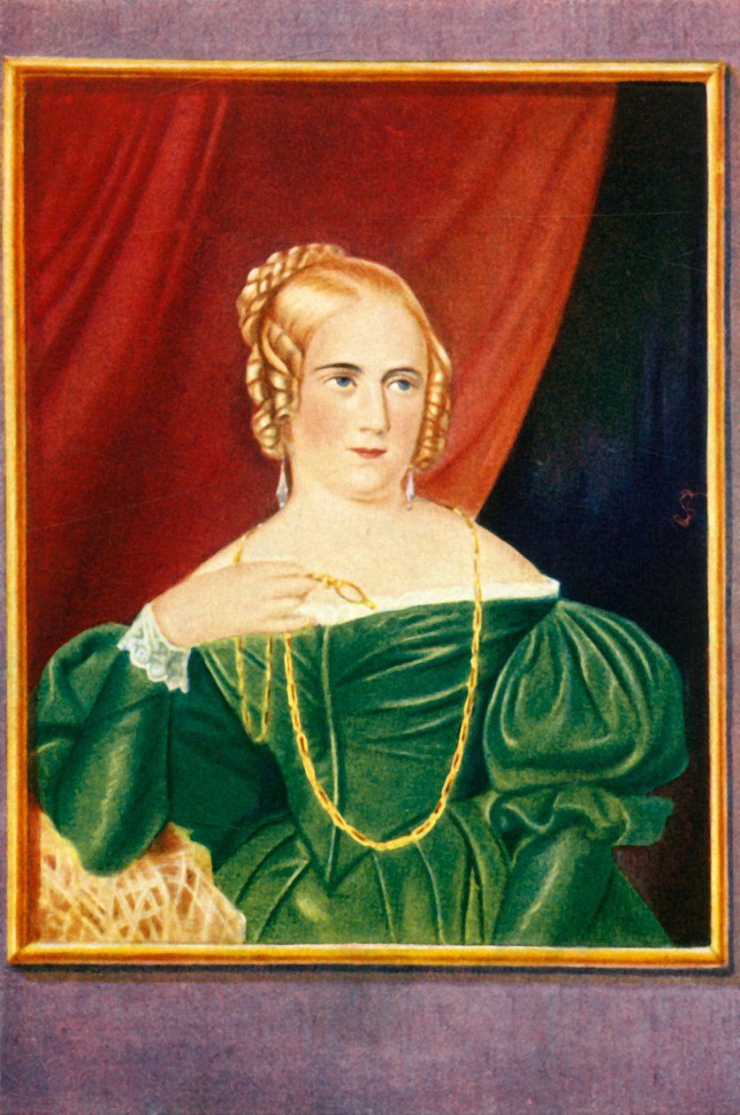 Ukjent dame, 1933. av Unbekannt