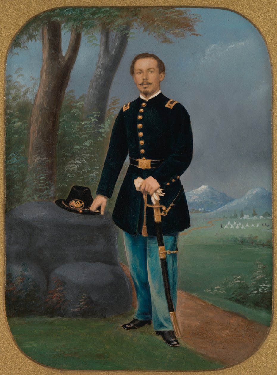 [Forbundshæroffiser], 1861-65. av Unbekannt