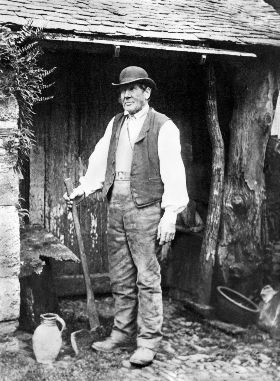 Storbritannia: En Devon Woodlander. c1890 av Unbekannt