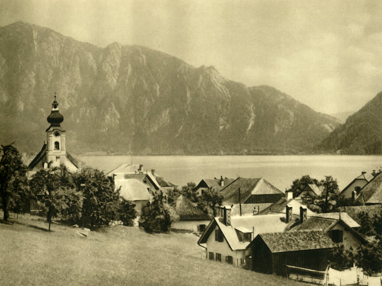 Unterach am Attersee, Øvre Østerrike, c1935. av Unbekannt
