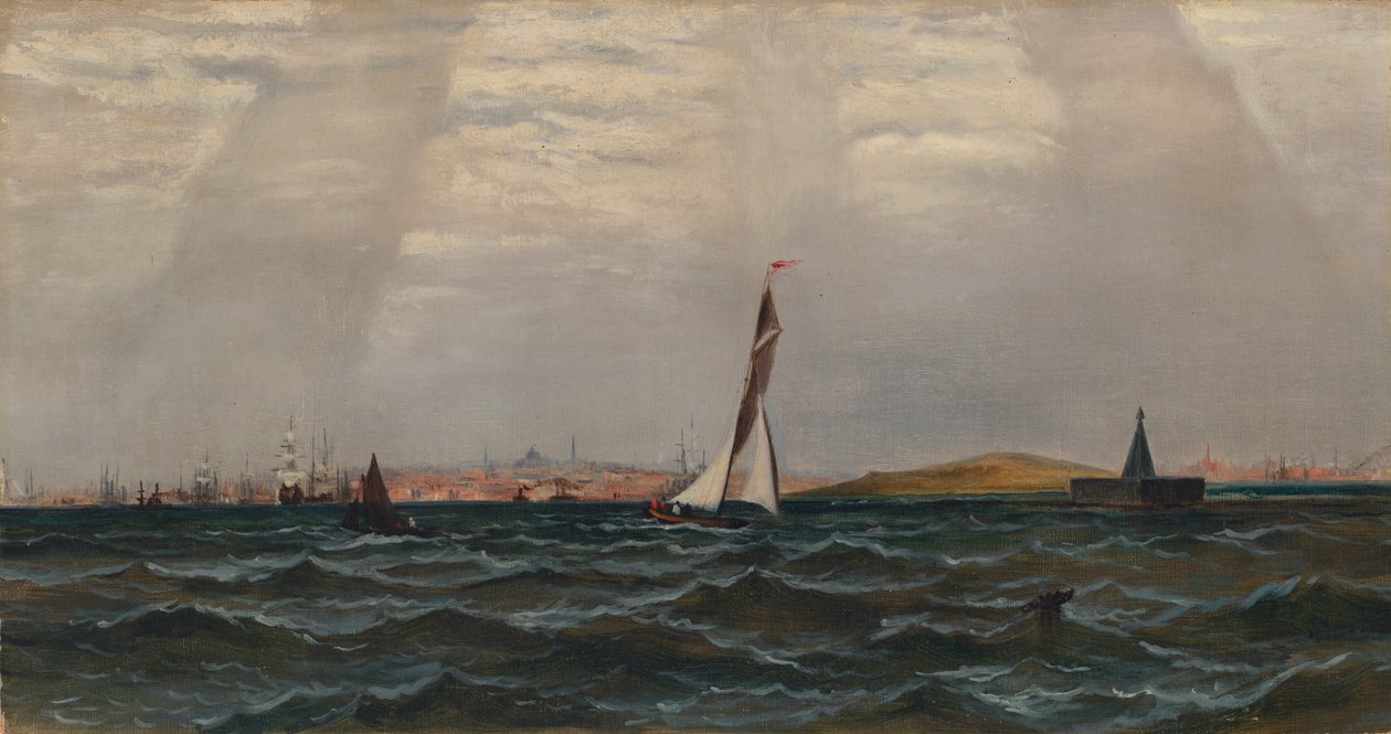 Uten tittel Harbour Scene, n.d. av Unbekannt