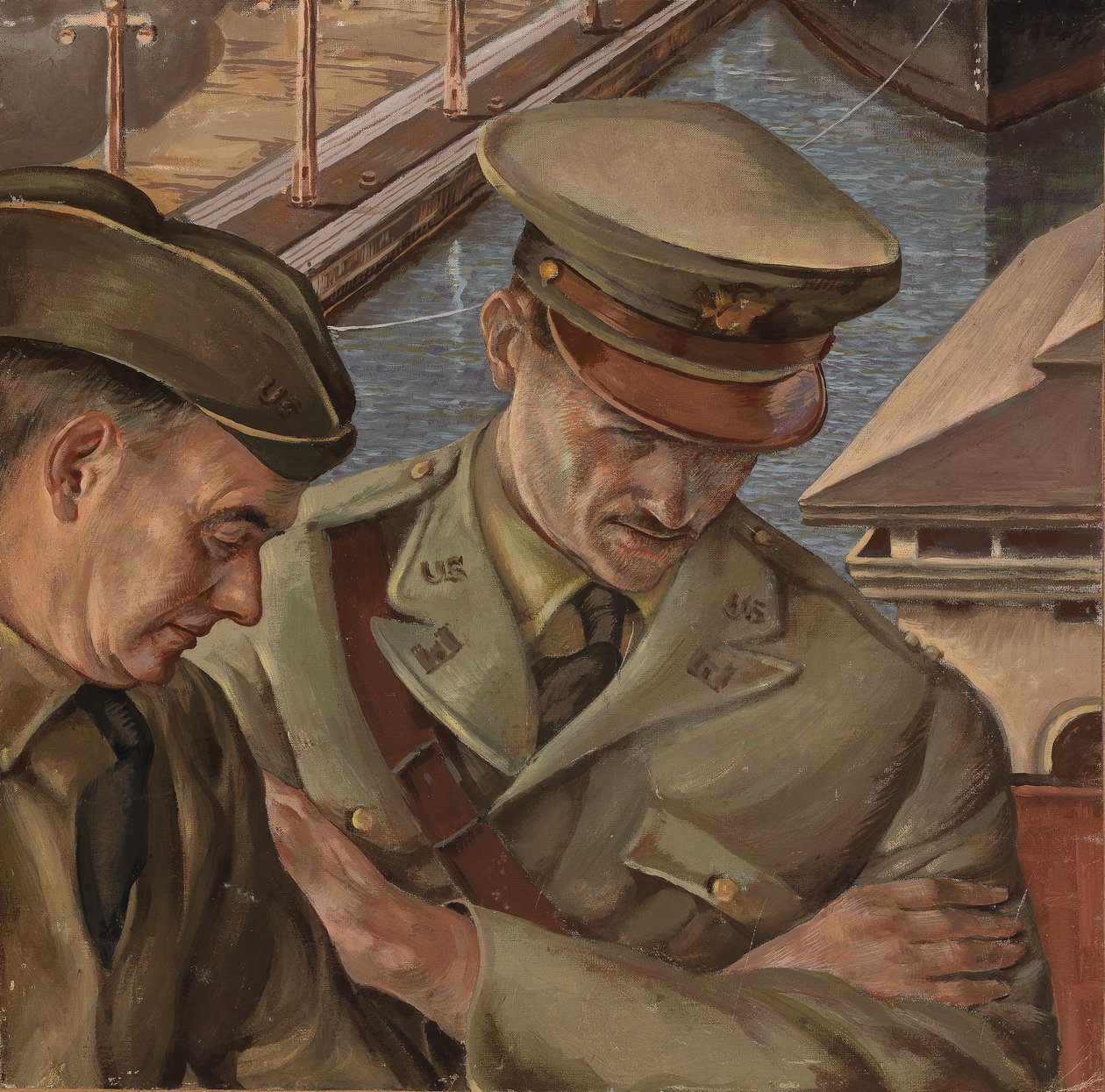 Uten tittel veggmaleristudie, ca. 1933-1943. av Unbekannt