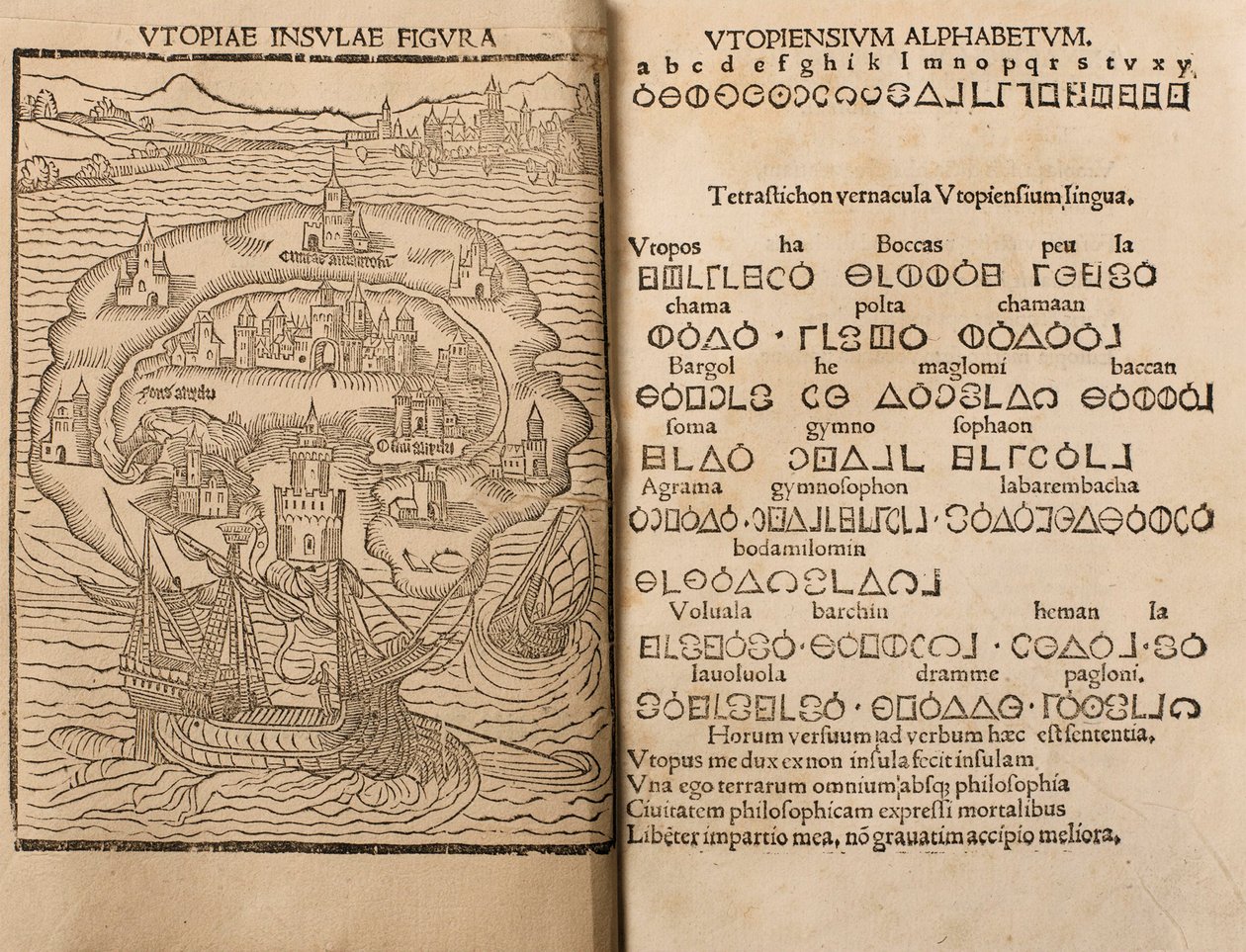 Utopia av Thomas More, 1516 av Unbekannt