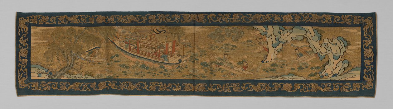 Valance, Kina, Qing-dynastiet 1644-1911, 18751900. av Unbekannt