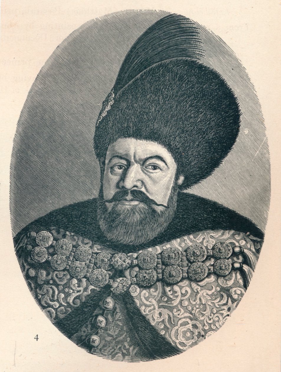 Vasile Lupu, prins av Moldavia, c1906, 1907 av Unbekannt